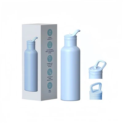 750 ml dvigubos sienelės nerūdijančio plieno faskas