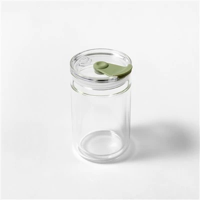 Double-Walled Glass Travel Mug